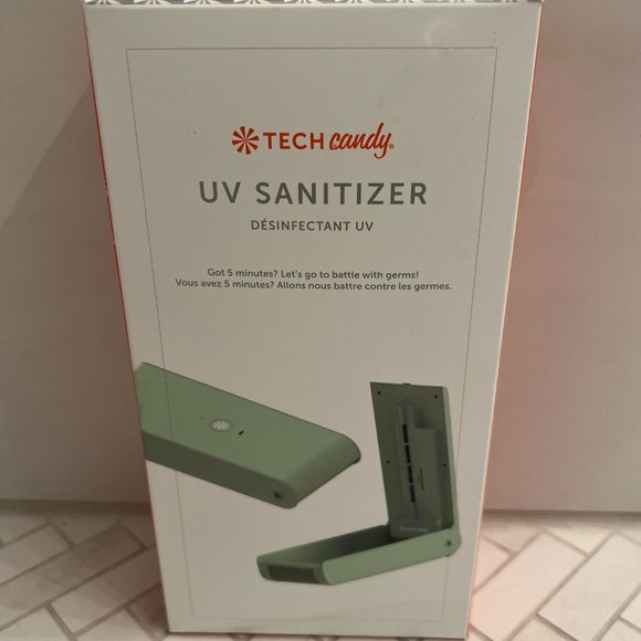 Tech Candy NWOT UV Sanitizer in Mint Car Accessory - Picture 1 of 4